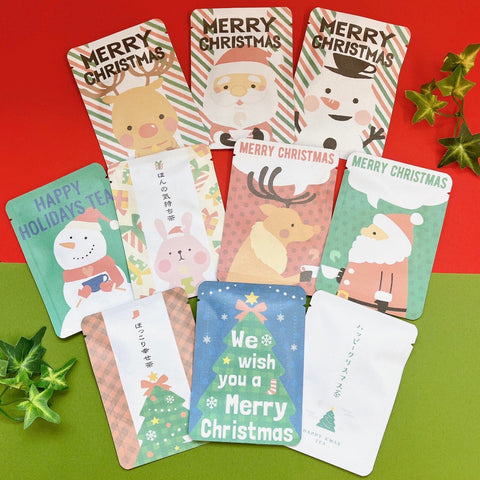 クリスマスに"ひと味違う"、心あたたまるプチギフトを。お茶入りポストカード「ごあいさつ茶」と「chayori」