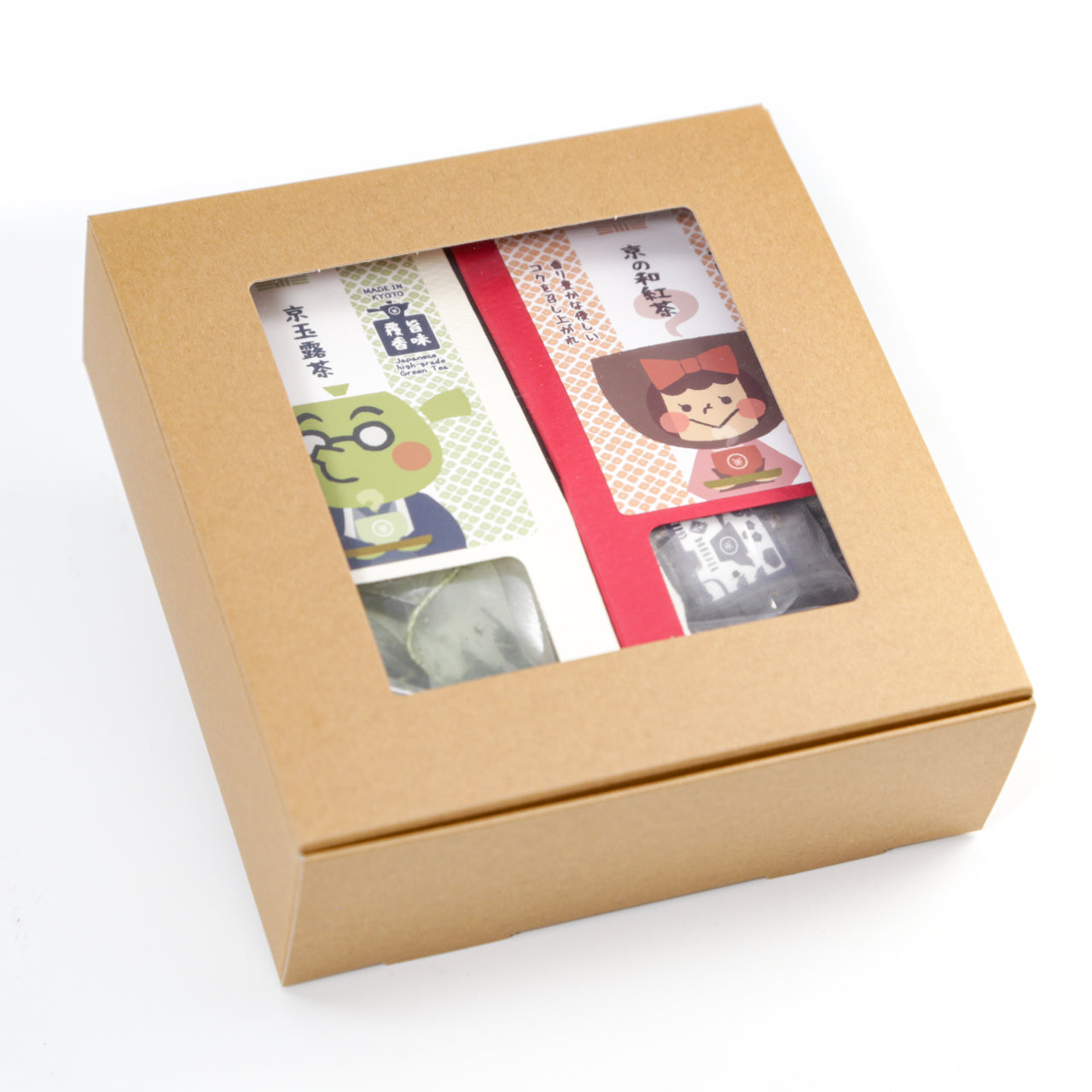 Gift set of two types of Kyoto tea (Taisho & Wako-chan) – 京都