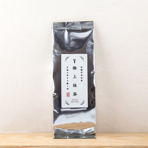 極上抹茶 100g茶缶