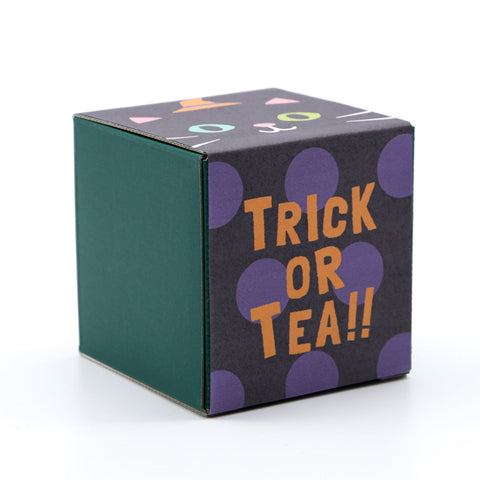 Halloween box brown | Black cat