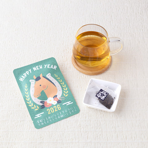 HAPPY NEW YEAR（午と蹄鉄）