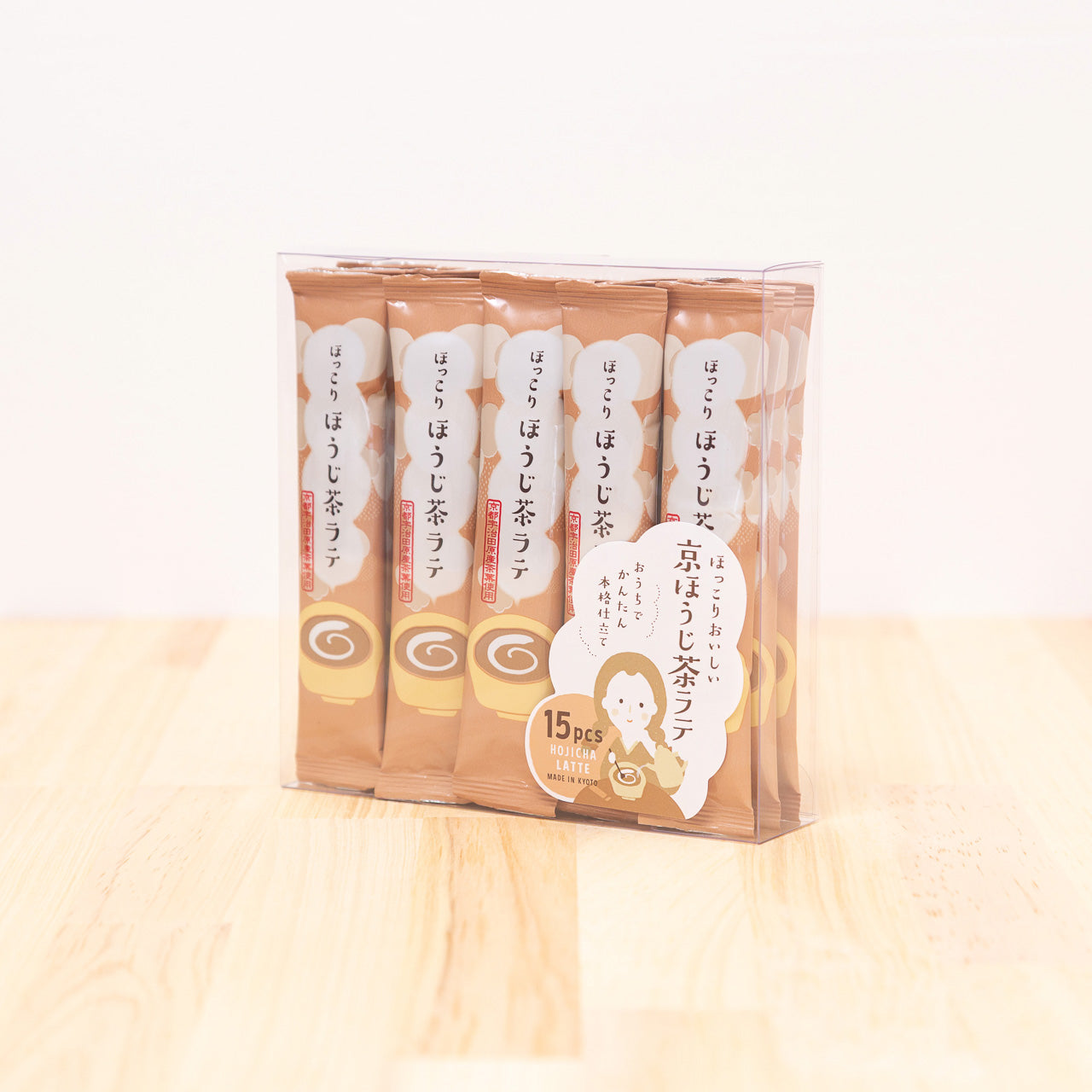 お家でオフィスで！ほっこりほうじ茶ラテ｜15本入 – 京都ぎょくろの
