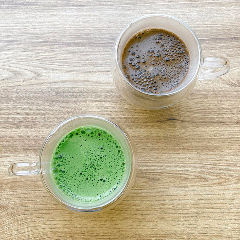 Matcha Latte &amp; Houjicha Latte Relaxing and Warming Trial Set
