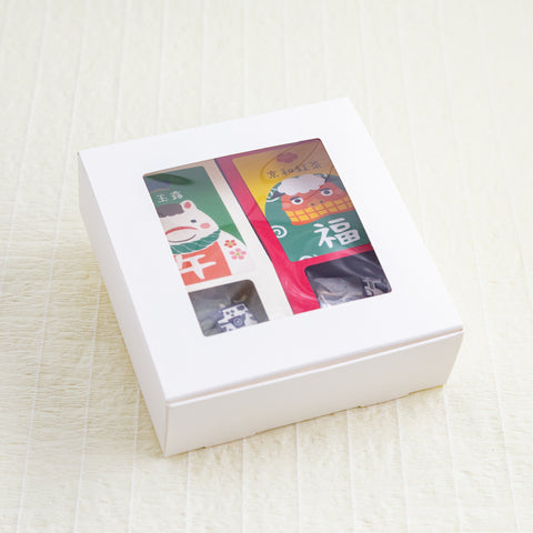 ごえん茶の「年末年始 午福ギフトセット」京都・宇治田原産の玉露・和紅茶ティーバッグが各5包入。新年のご挨拶の贈り物にピッタリのギフトセットです。